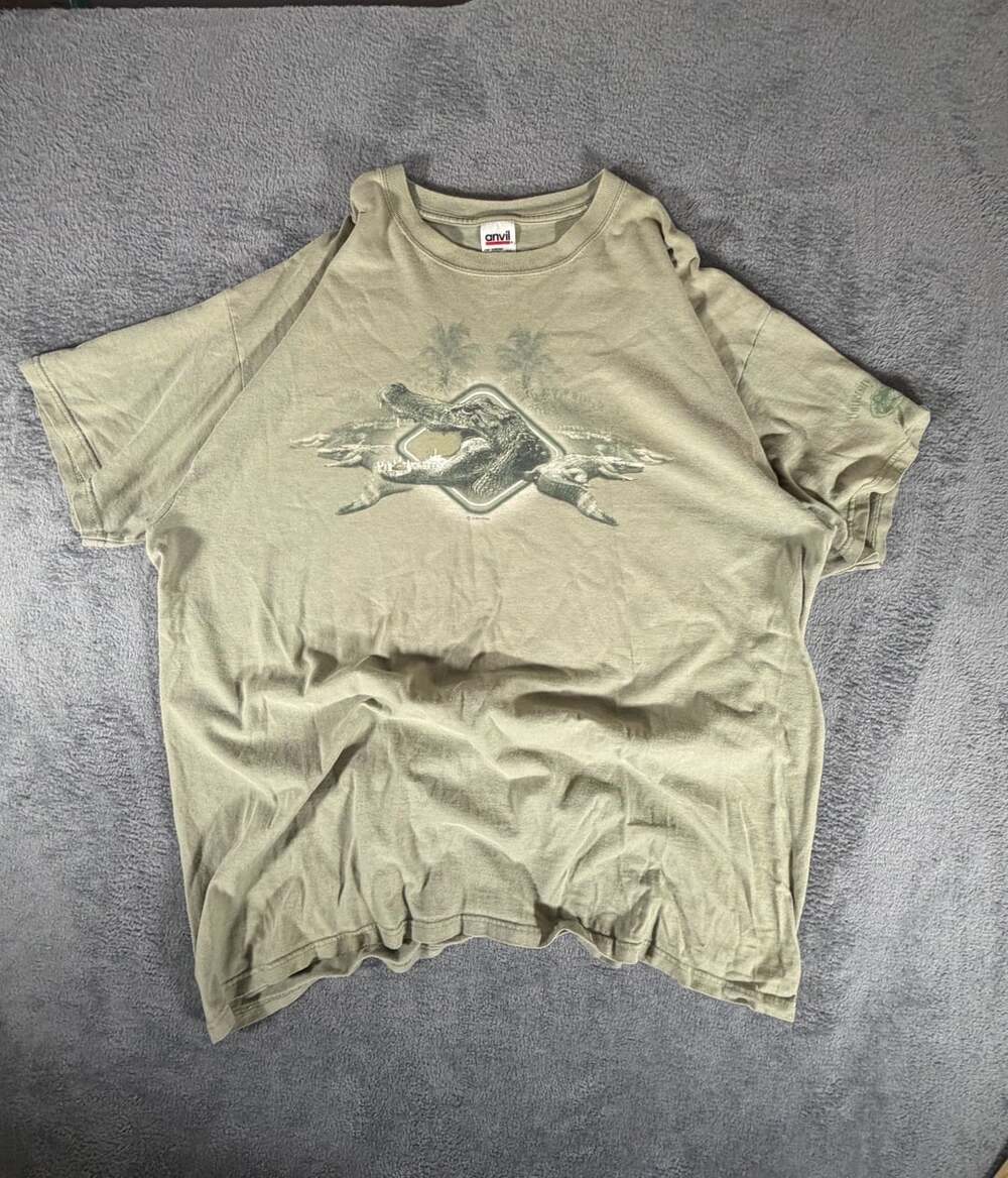 Vintage University of Florida Gator Graphic T-Shirt Size 2X